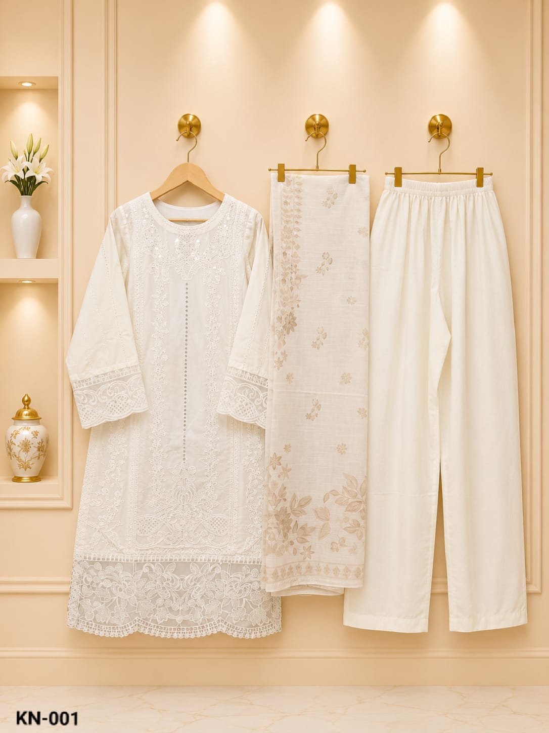 ✨ Elegant Lawn 3PC Suit ✨